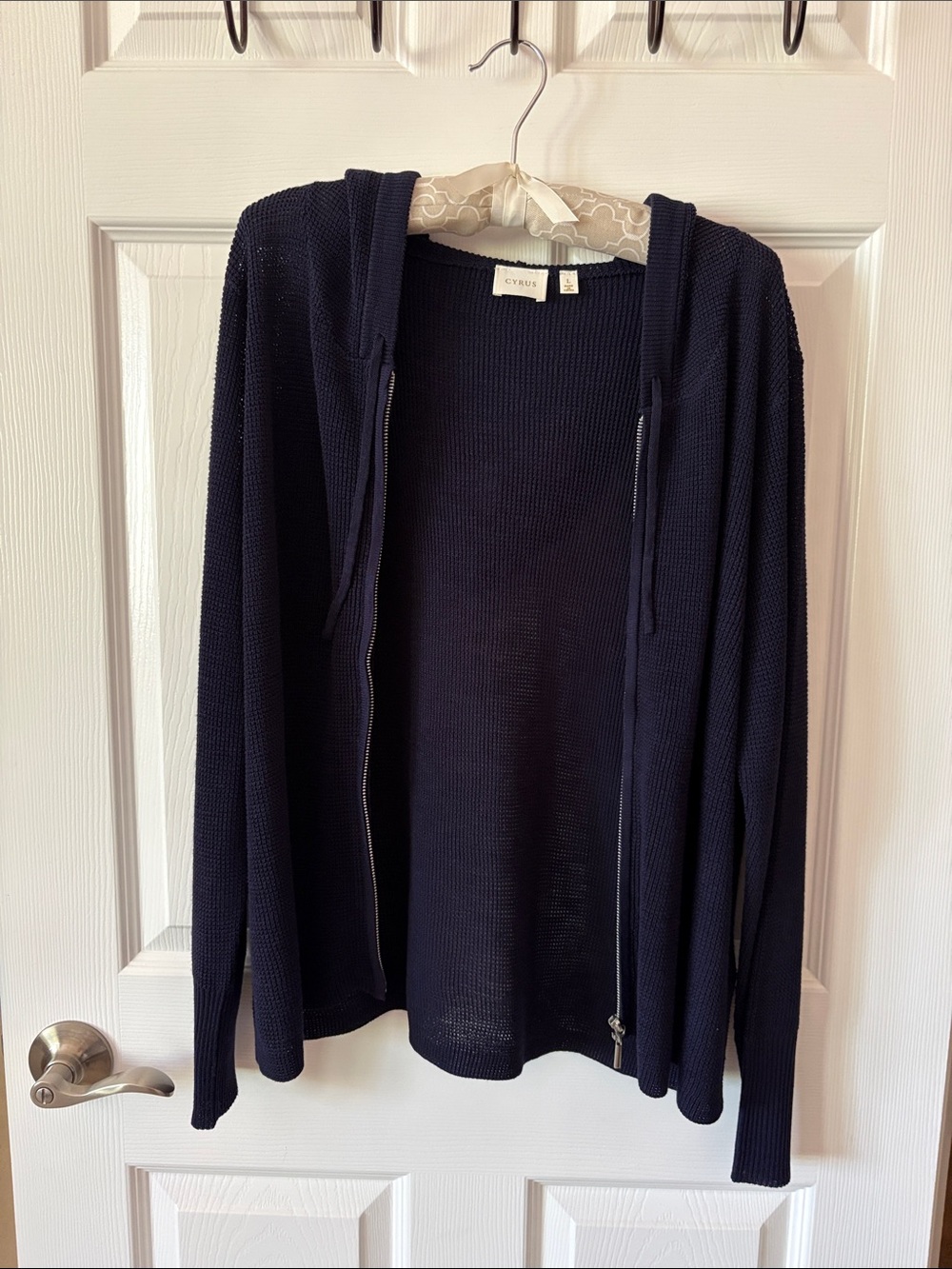 CYRUS Navy Blue Sweater Hoodie